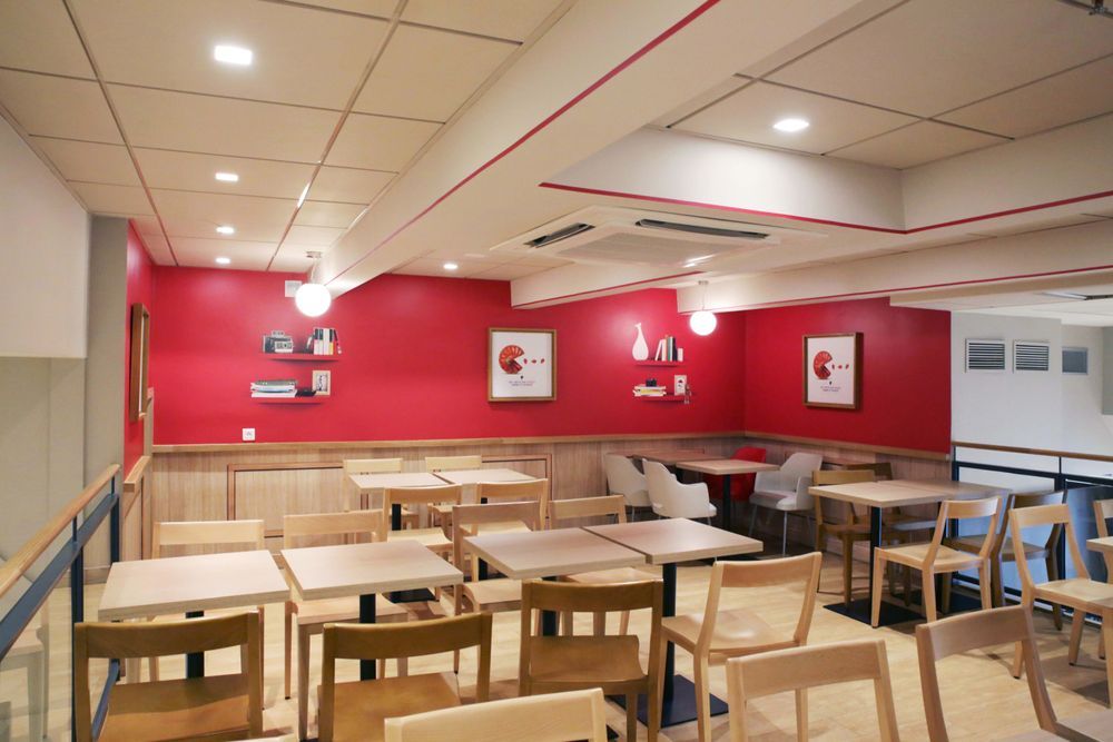 Projekt Brioche Dorée, Paris, Frankreich – renoviert mit Coverstyl Möbelfolie
