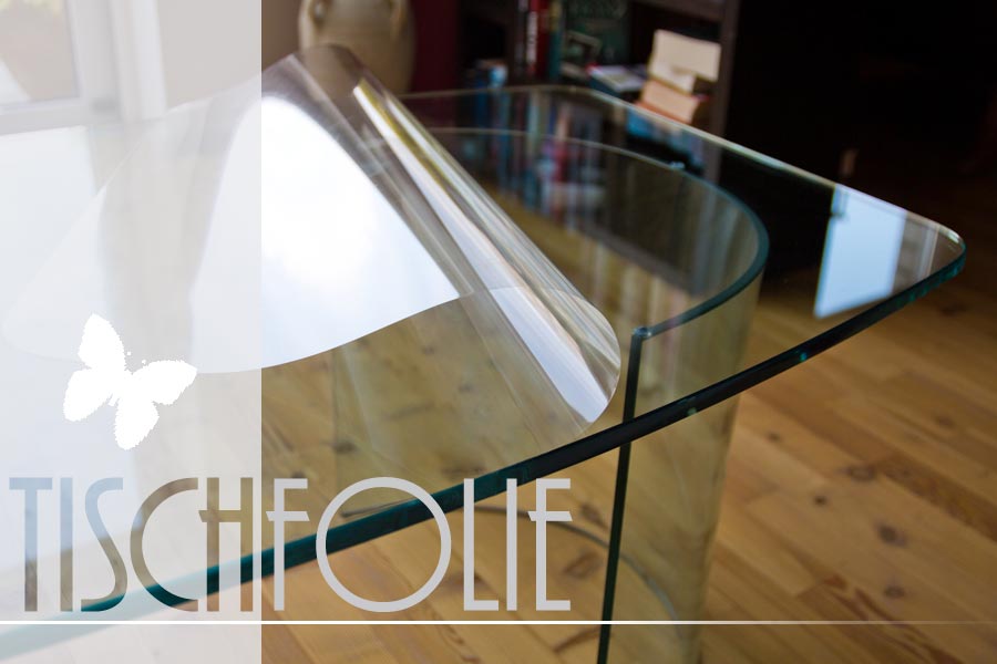 Tischfolie transparent, selbstklebend 0,1 mm
