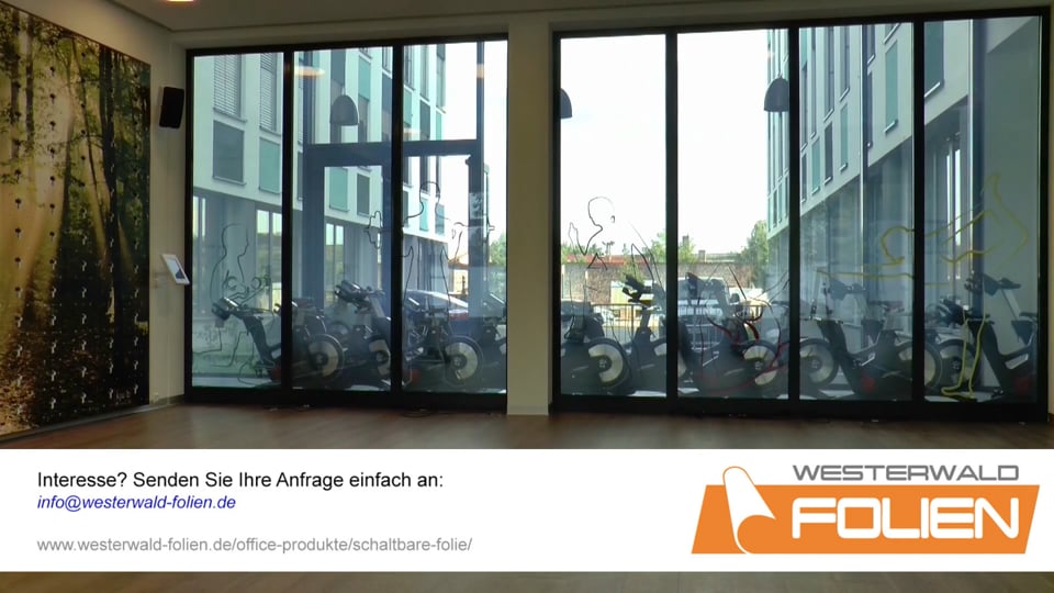 Video-Vorschau: Glastrennwand zum Fitnessraum auf VSG (Fürstenwalde)