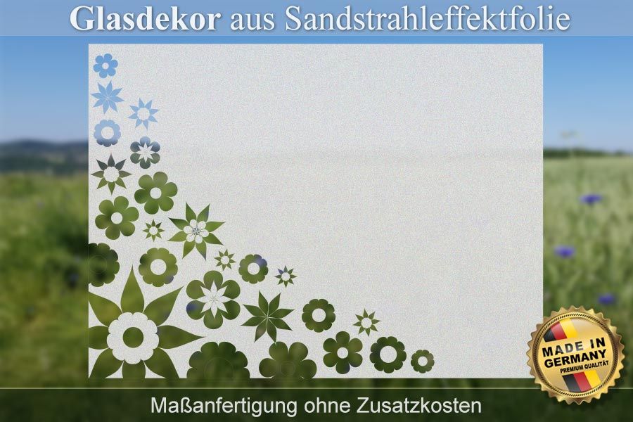 glasdekor-motiv-abstrahiertes-blueten-sterne-ensemble_satinierte-fensterfolie