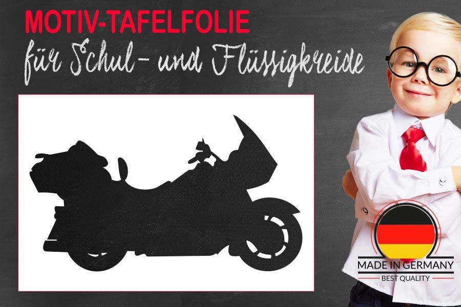Motiv Tafelfolie Harley Davidson Street Glide als Tattoo für Biker