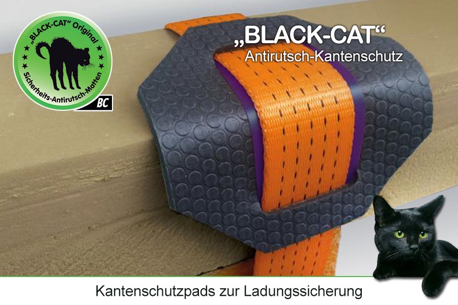 kanntenschutzpad mit spanngurt ladungssicherung
