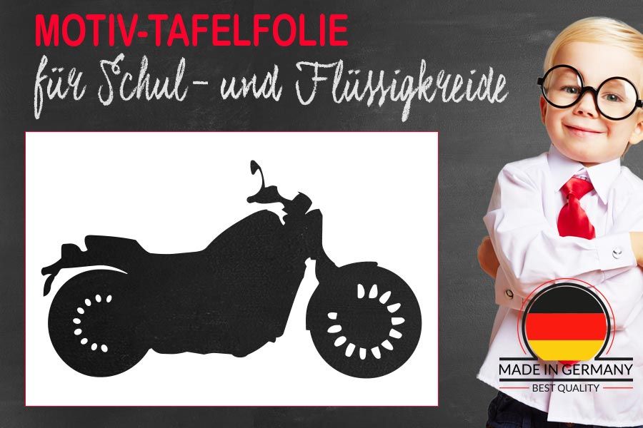 Motiv Tafelfolie Harley Davidson Street-Glide als Biker-Deko