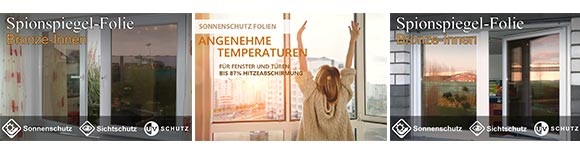 Spionspiegelfolie-Bronze-Aussen