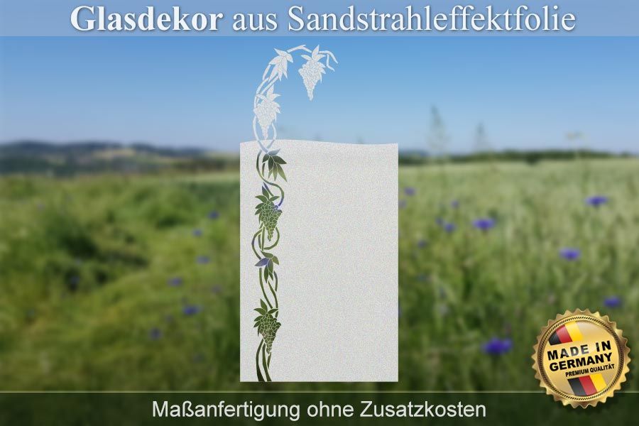satiniertes-glasdekor-weinranke