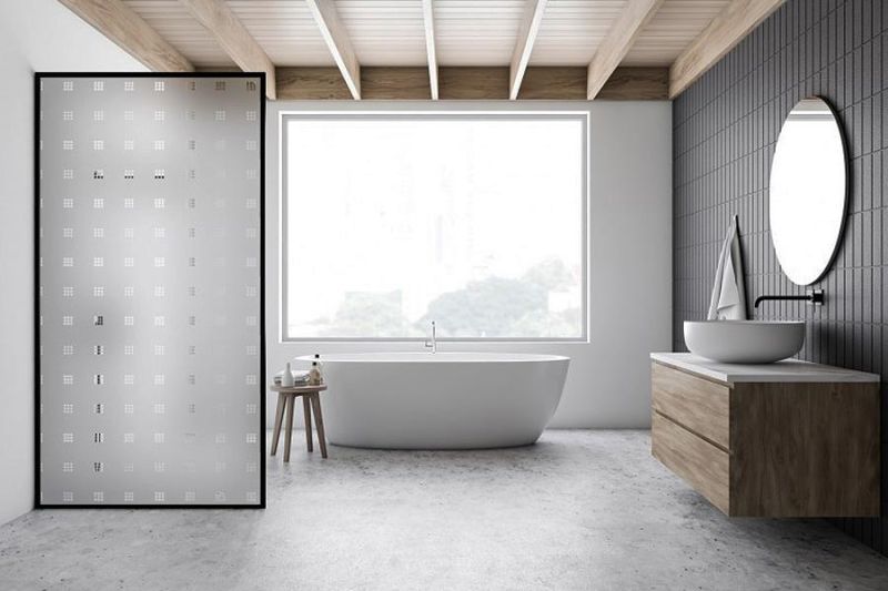 Fensterfolie mit Motiv Karo "DIAMOND", PREMIUM