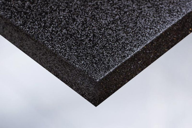 Selbstklebende Glitzerfolie Schwarz