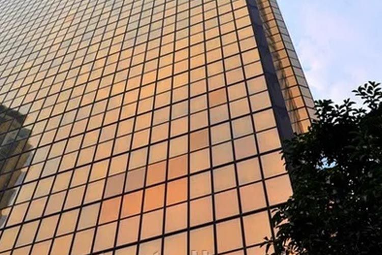 Sonnenschutzfolie Bronze-dunkel außen verspiegelt, PREMIUM