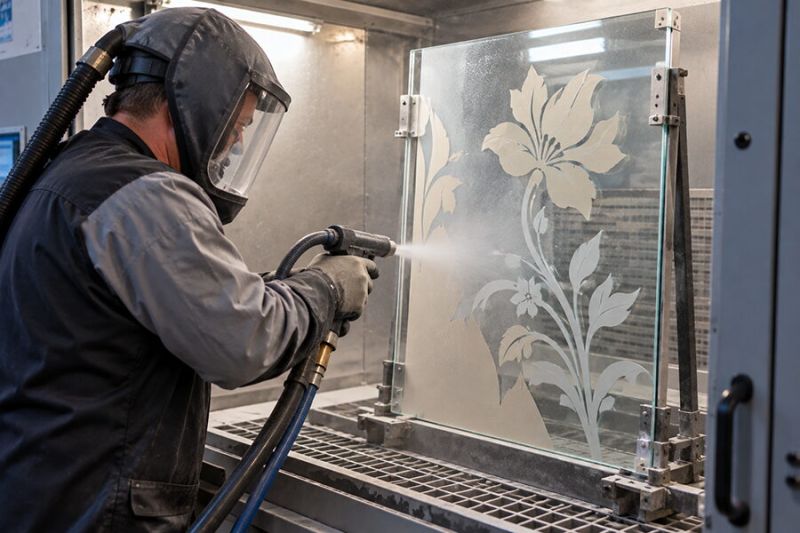 Fertige Sandstrahlschablone Traditionell