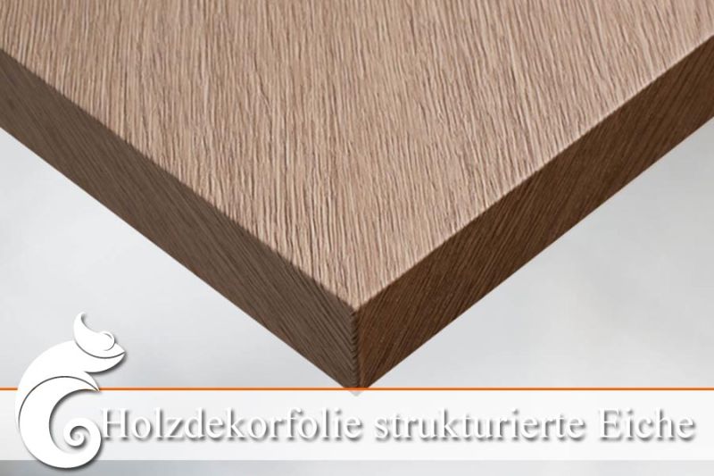 Klebefolie Eiche strukturiert, mittelbraun