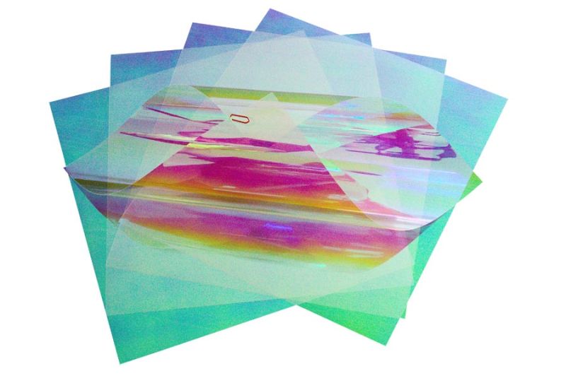 ASLAN Klebefolie Regenbogenfolie Dichroic