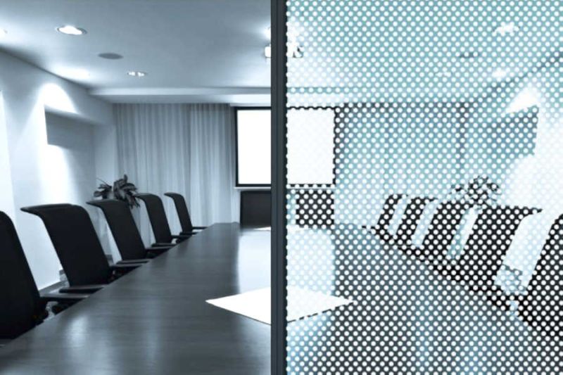Fensterfolie Punkte "WHITE DOTS", PREMIUM