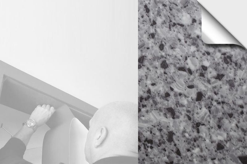 Zargenfolie Steinoptik, selbstklebend PREMIUM
