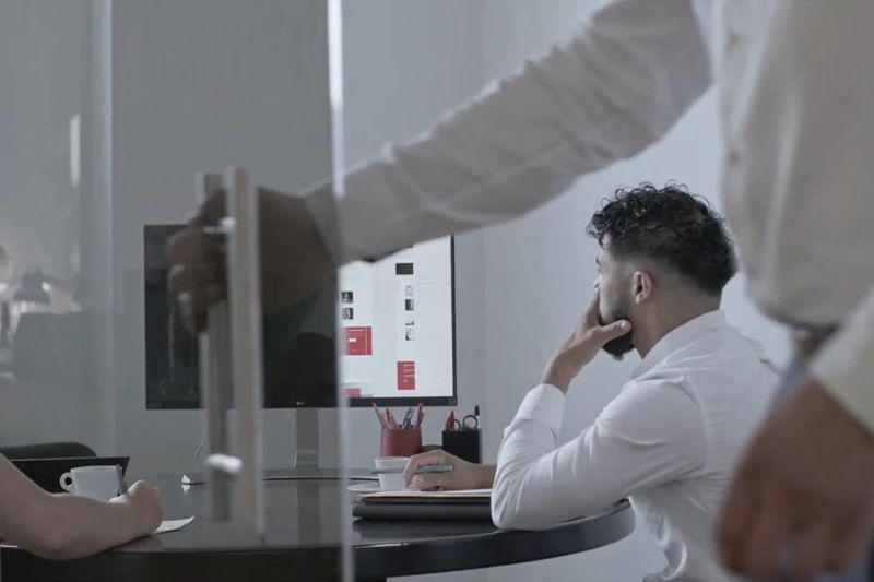 Blickschutzfolie für den Monitor & Display auf Glasflächen