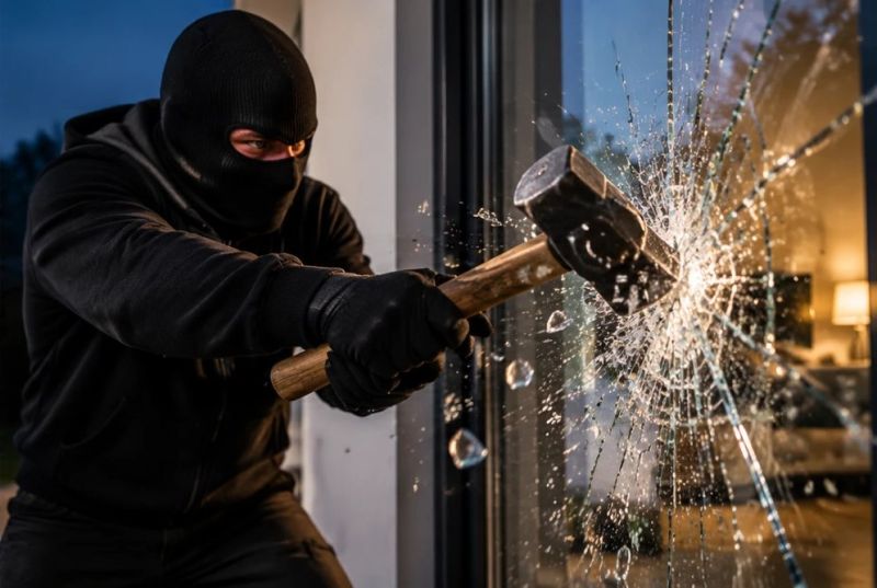 Einbruchschutzfolie A1 einbruchhemmend nach DIN