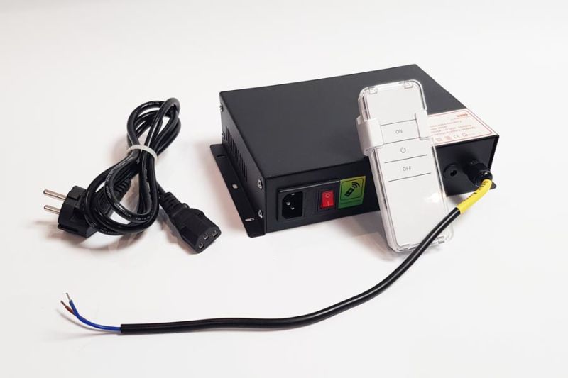 Powerbox / Transformator 200W, 230V AC für schaltbare Folie