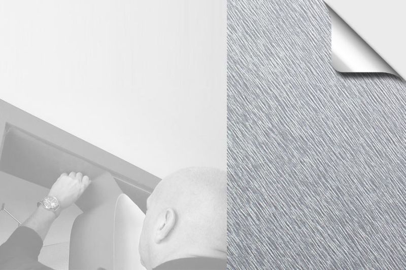Zargenfolie Metalleffekt, selbstklebend PREMIUM