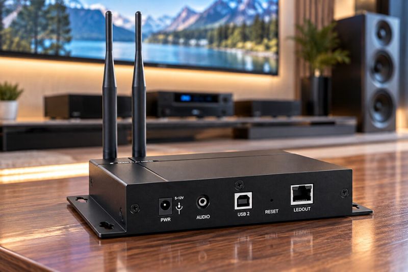 Multimediaplayer mit LED-Controller Novastar TB2