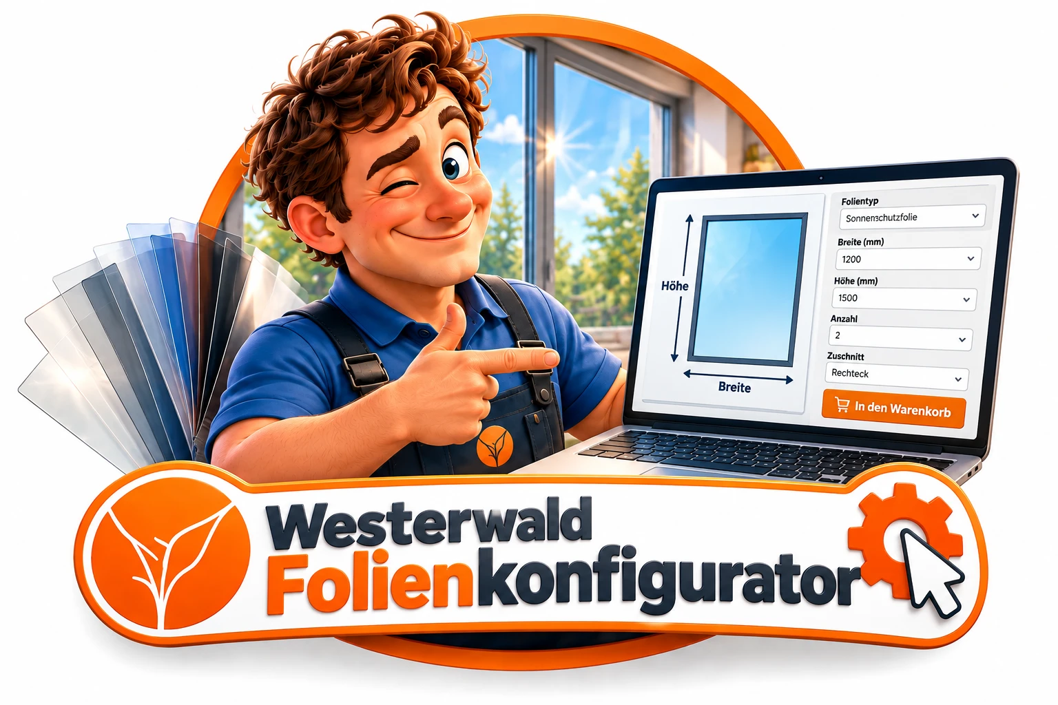 Westerwald Folienkonfigurator